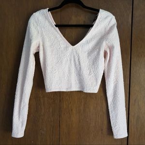 Forever 21 Pink Crop top